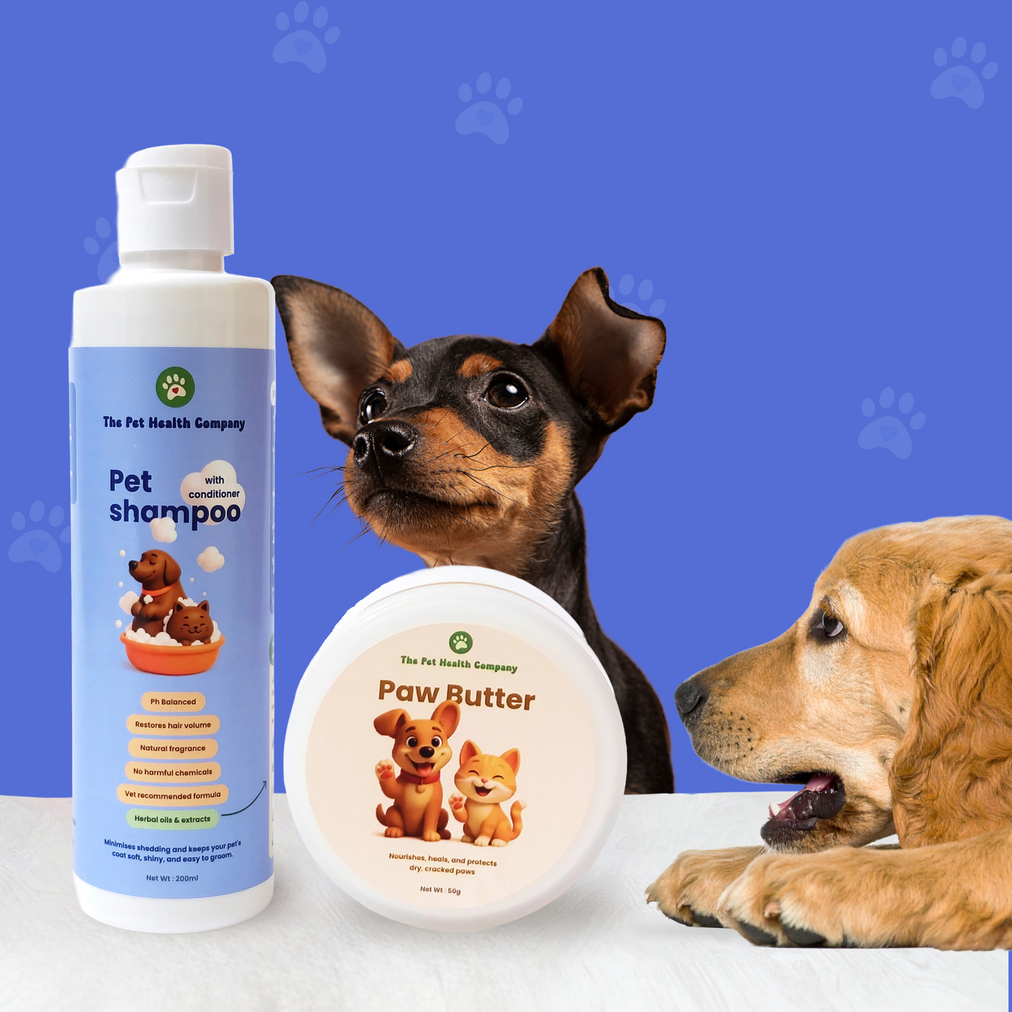 Shampoo & Paw butter combo